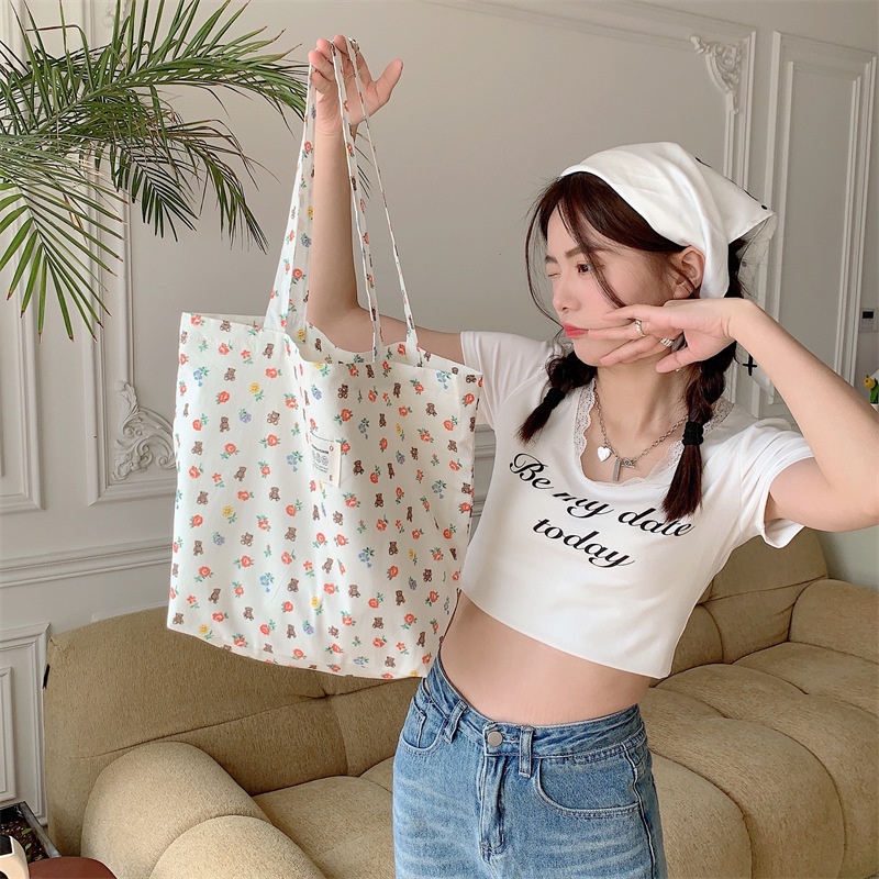 Túi Xách Vải Cỡ Lớn Thời Trang Dành Cho Nữ