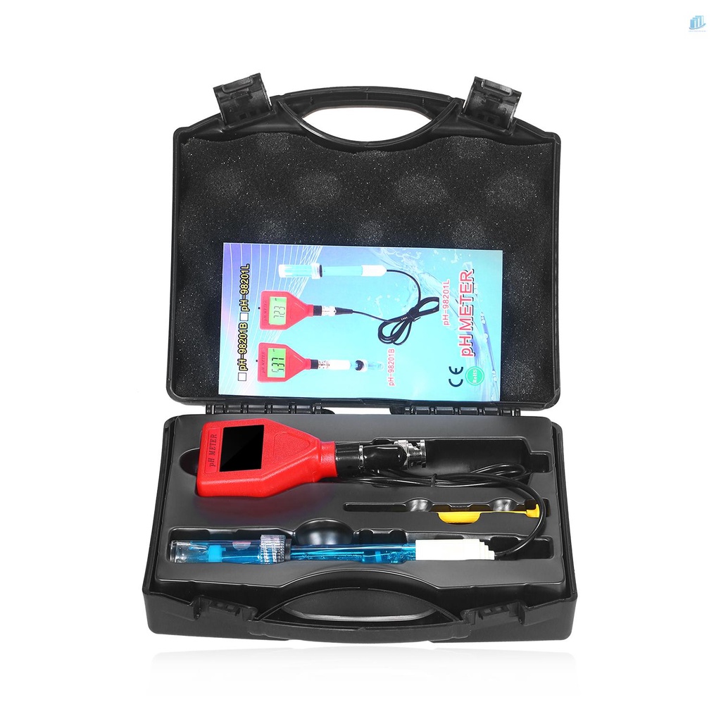 Bút Đo Độ PH 0-14pH Màn Hình LCD 1.5-inch Có Đèn Nền Xanh Lá Chuyên Dụng Cho Phòng Thí Nghiệm