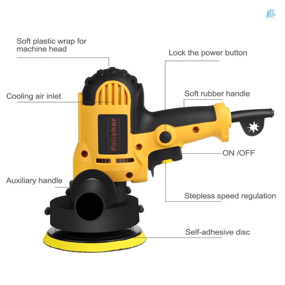 Máy Đánh Bóng Xe Hơi Tốc Độ Cao Không Bước