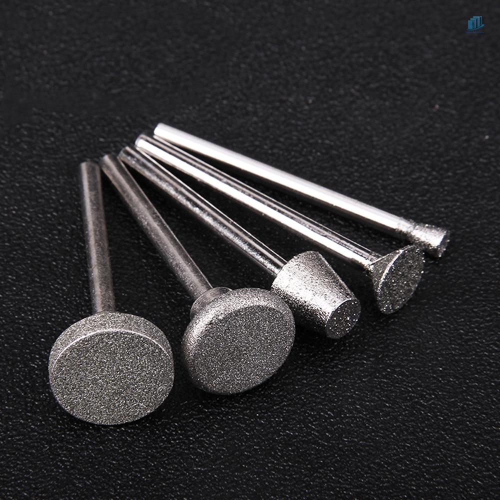 Set 50 Đầu Mài 1 / 8-Inch Mạ Kim Cương Chuyên Dụng Cho Máy Khoan Cắt / Đánh Bóng Se