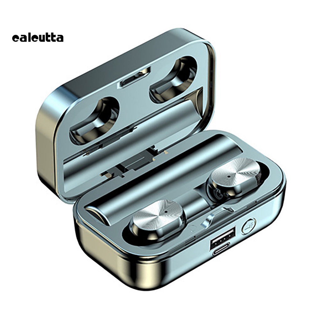 Tai Nghe Thể Thao Không Dây T16 Bluetooth Màn Hình Hiển Thị Điện Áp Mạnh Mẽ [calcutta] T16