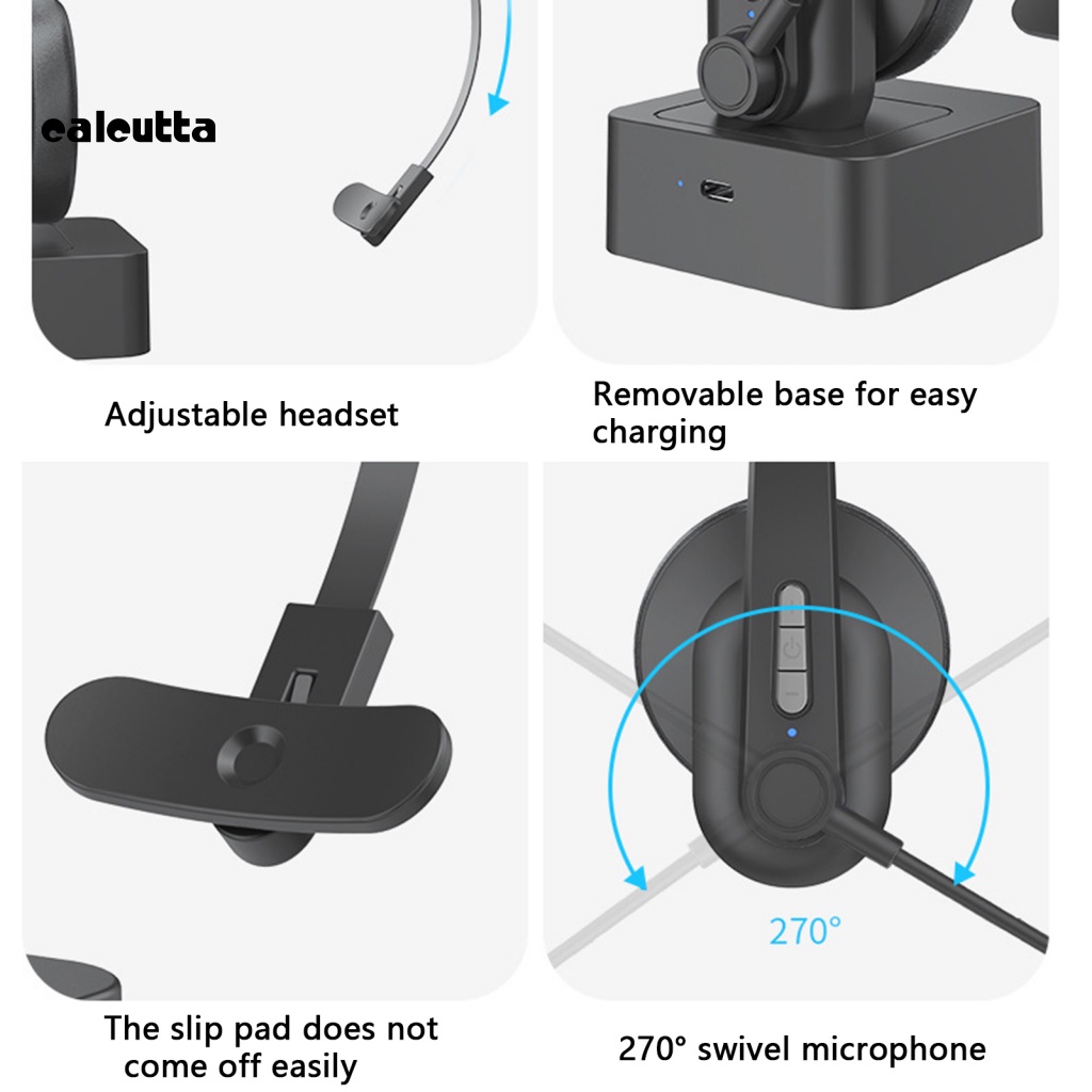 Tai Nghe Bluetooth 5.0 Không Dây Giảm Tiếng Ồn Kèm Mic Tiện Dụng