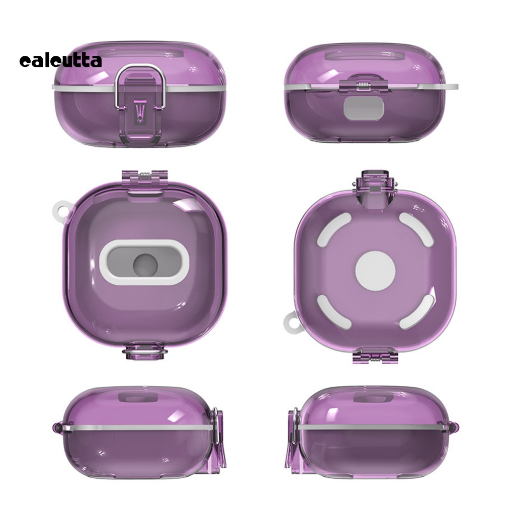 1 Bộ Vỏ Bảo Vệ Hộp Sạc Tai Nghe Không Dây Samsung Buds Live / pro Chống Sốc Chống Mòn Chống Bụi Bẩn Trong Suốt Trọng Lượng Nhẹ