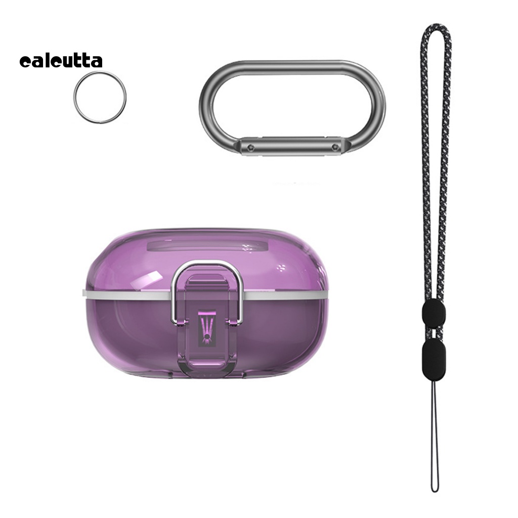 1 Bộ Vỏ Bảo Vệ Hộp Sạc Tai Nghe Không Dây Samsung Buds Live / pro Chống Sốc Chống Mòn Chống Bụi Bẩn Trong Suốt Trọng Lượng Nhẹ