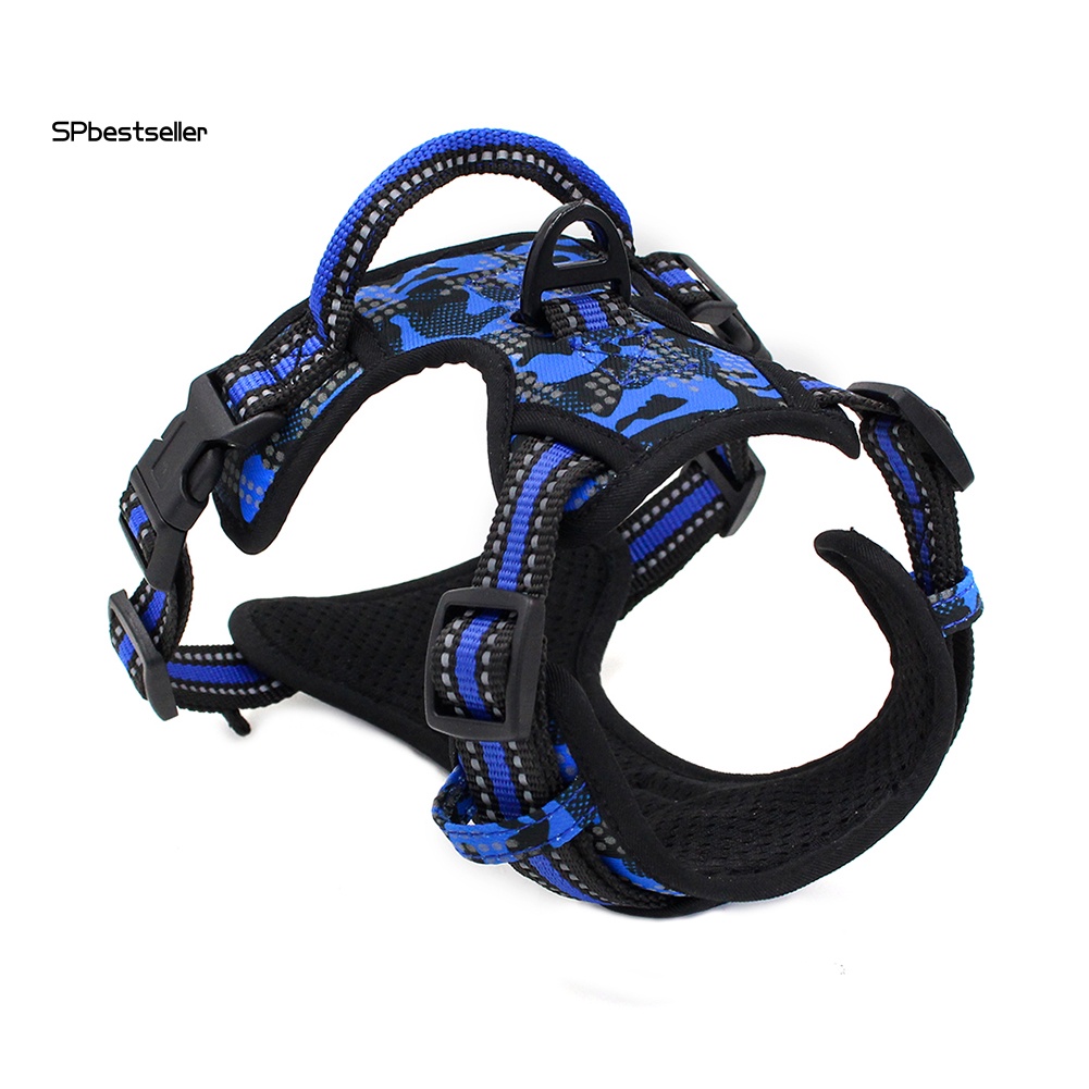 Đai Dắt Thú Cưng Đi Dạo Bằng Lưới Nylon Mềm Mại Có Thể Điều Chỉnh