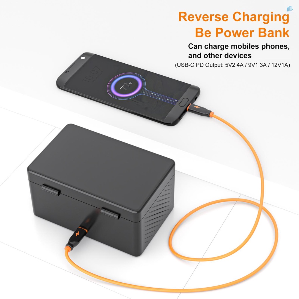 Hộp Sạc Micro Không Dây smartwatchinone ZGCINE PS-R30pro Dung Lượng Lớn Tích Hợp Pin Sạc Nhanh USB-C PD