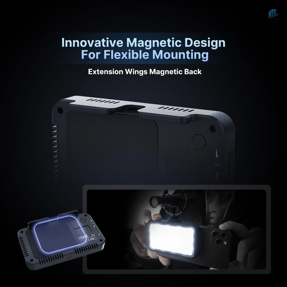 Đèn LED Video Thông Minh PL5 2700K-6500K 6 Cảnh Quan Có Thể Điều Chỉnh Độ Sáng CRI 95 + Kèm Pin