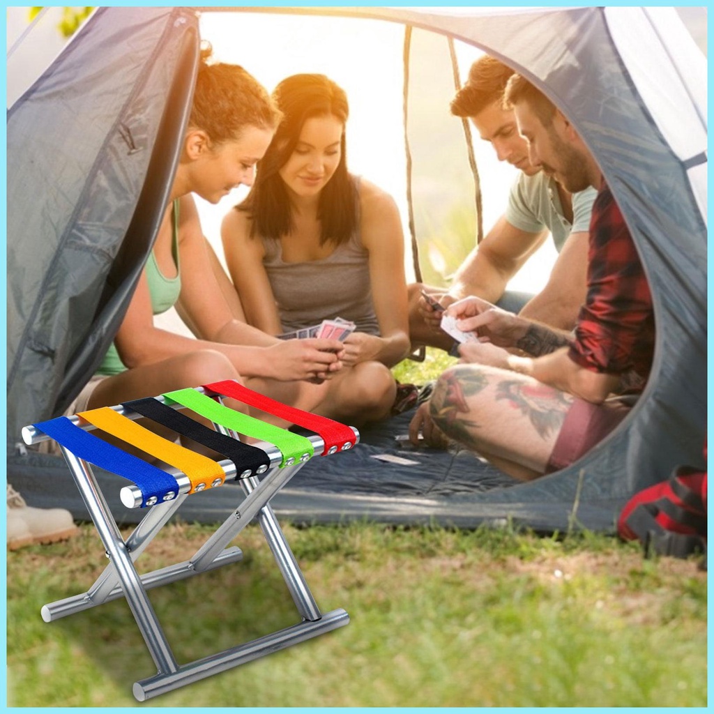 Ghế Xếp Di Động Sức Chứa Lớn Kèm Túi Đựng Cho Hoạt Động Ngoài Trời