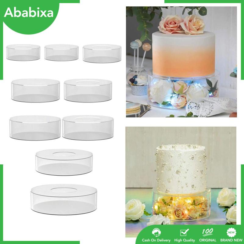 [Ababixa] Giá Đỡ Trưng Bày Bánh Kem / Bánh Ngọt / Trang Trí Bàn Thanh Lịch Bằng Acrylic Trưng Bày Cho Tiệc Cưới / Giáng Sinh