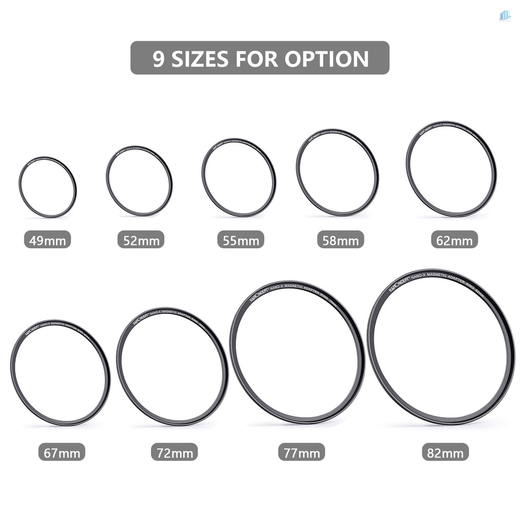 Kính Lọc Màu Xanh Lá NANO-X-1 / 4 Mềm Mại Chống Bụi Chống Nước FMC Cho Lens Camera Đường Kính 72mm