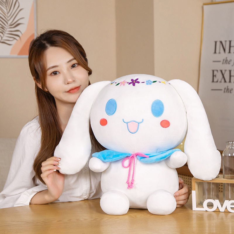 SANRIO Thú Nhồi Bông Hình Cinnamoroll Dễ Thương Cho Bé Gái