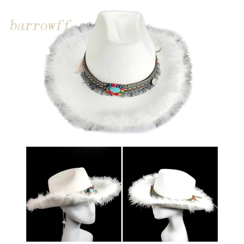 Mũ Cao Bồi Hóa Trang Cô Dâu Chú Rể Bachelorette