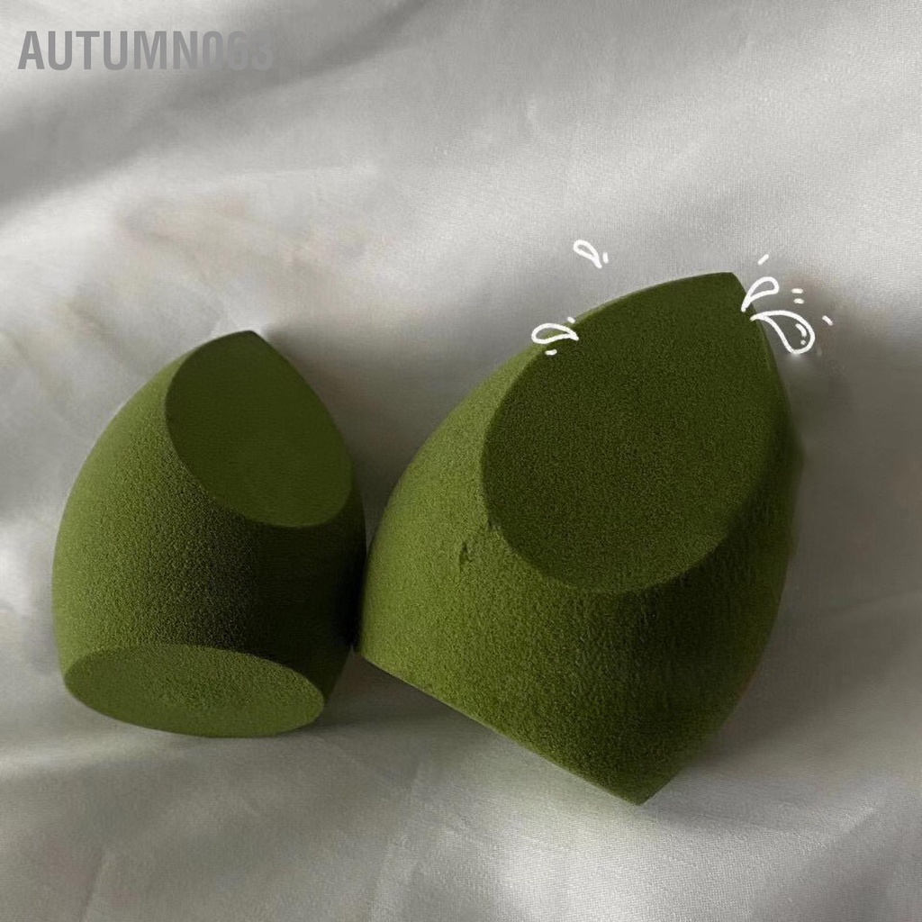 Autumn063 Mút trang điểm Mềm đàn hồi Khô ướt Sử dụng trộn mỹ phẩm cho kem che khuyết dạng bột