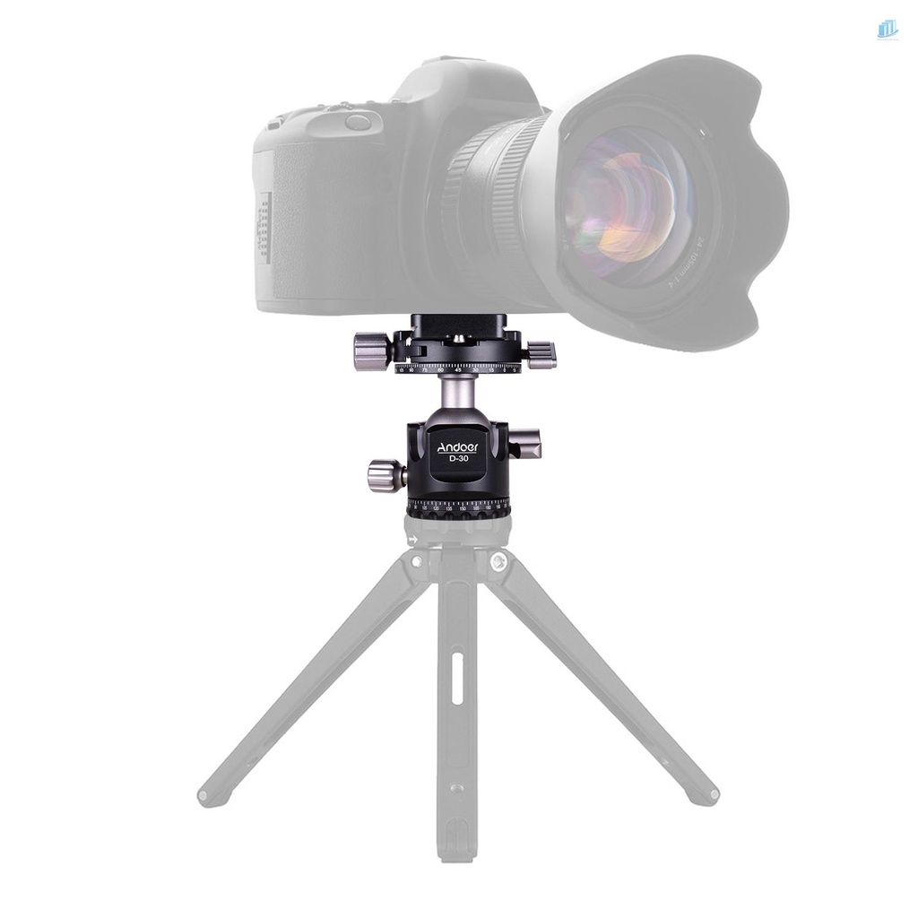 Chân Máy Ảnh Andoer D-30 Thiết Kế Hình Chữ U Chịu Tải Trọng Tối Đa 18kg / 40lbs Bằng Hợp Kim Nhôm Kèm Túi Đựng
