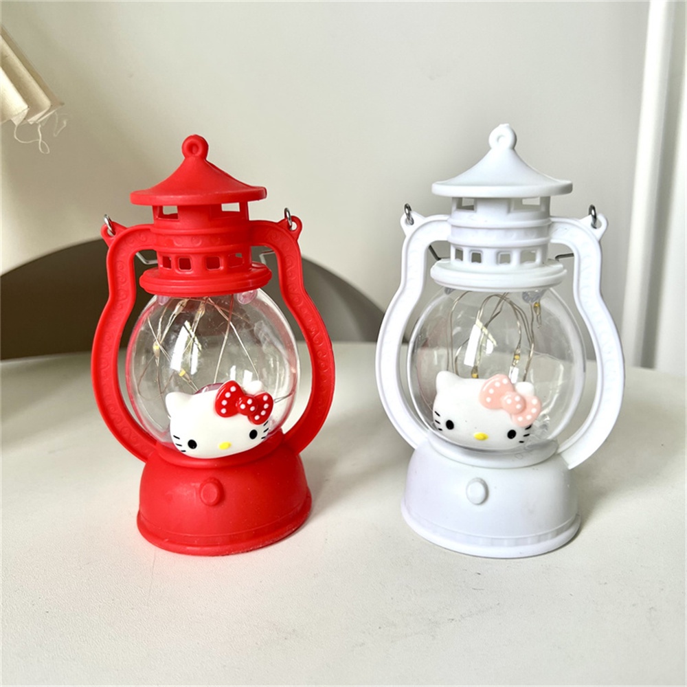 Sanrio Đèn Ngủ Led Kích Thước Nhỏ Tự Làm Hình Kuromi Cinnamoroll Kiểu Retro Trang Trí Nhà Cửa