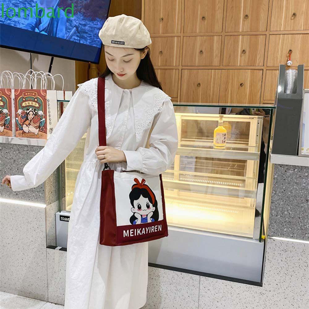 Túi vải Đa Năng Họa Tiết Hoạt Hình Đáng Yêu