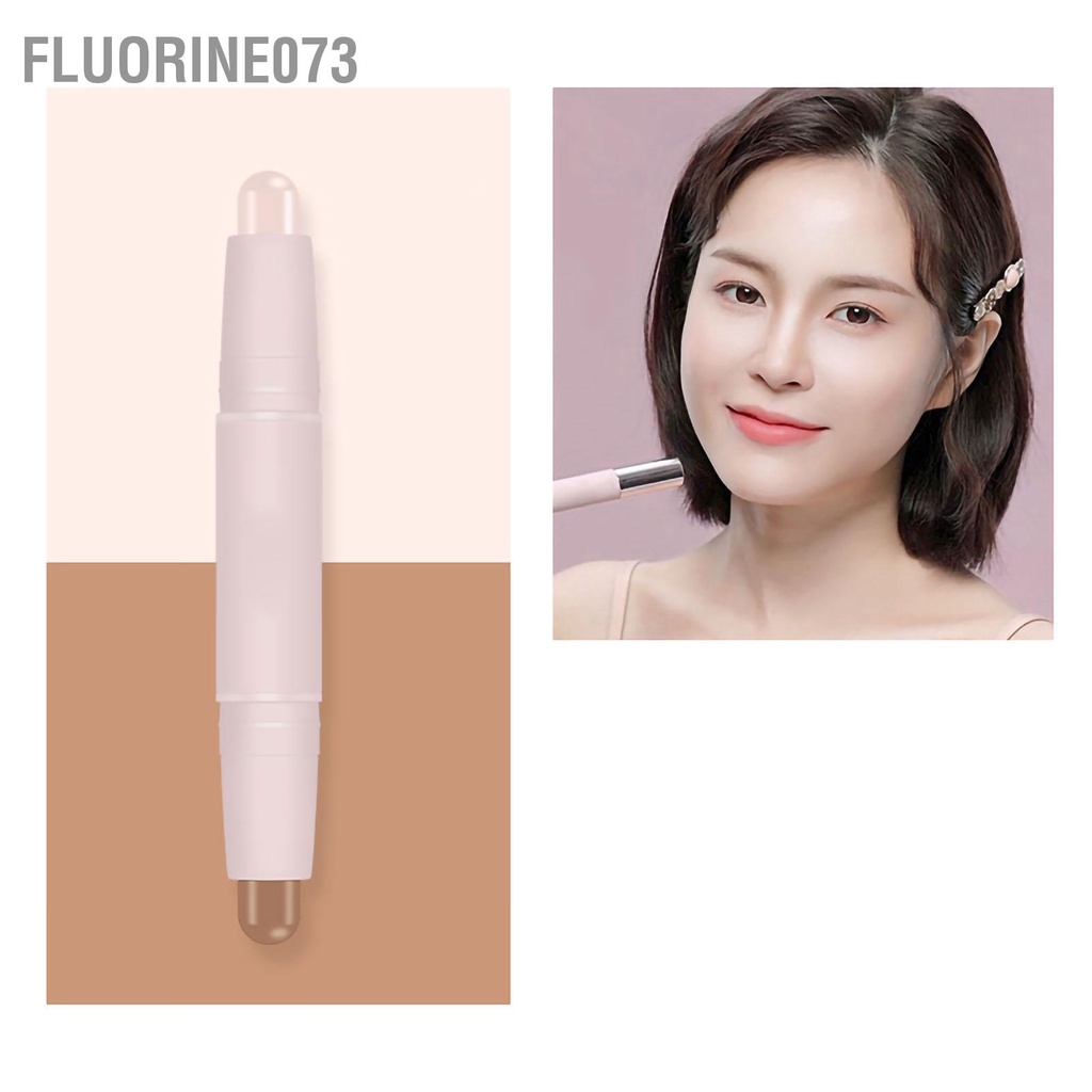 Fluorine073 Viền Cao Cấp Âm Thanh Nổi Hai Đầu Chỉnh Sửa Mũi Bóng Mặt Sáng Người Mới Bắt Nằm Tằm Bút