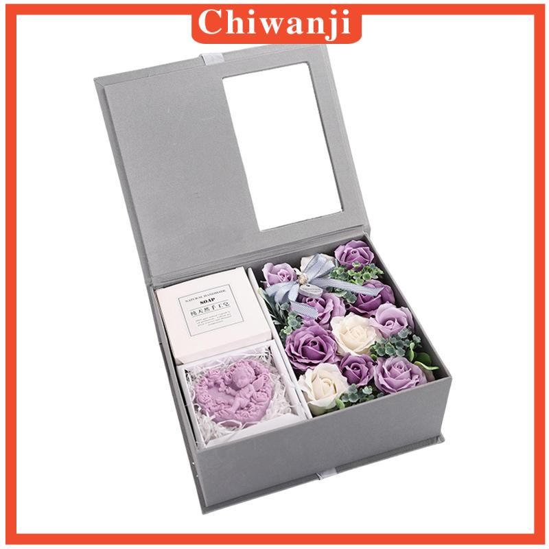 Hộp Quà Tặng Hoa Hồng Sáp Thơm Lãng Mạn Cho Ngày Valentine