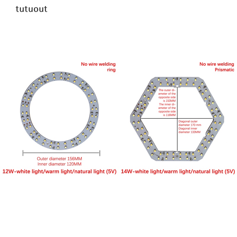 Chip Đèn LED SMD DC5V 5730 5 / 6 / 10 / 12 / 14 / 30W Chuyên Dụng