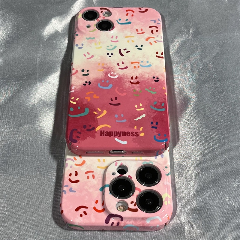 Ốp Điện Thoại Cứng Họa Tiết Trái Tim Màu Gradient Thời Trang Cho Iphone 13 18X 14 11iPhone127 9K0J