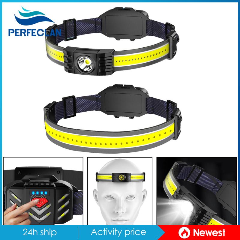 Đèn Pha COB Cổng USB Tùy Chỉnh Tiện Dụng Cho Chạy Bộ / Đạp Xe