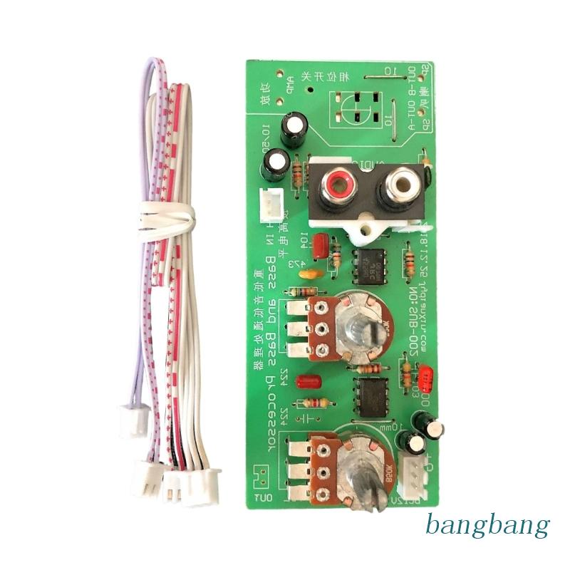 Bảng Mạch Khuếch Đại Âm Thanh Siêu Trầm Bang Subaru-002 DC-12V 1 Kênh 22Hz-300Hz