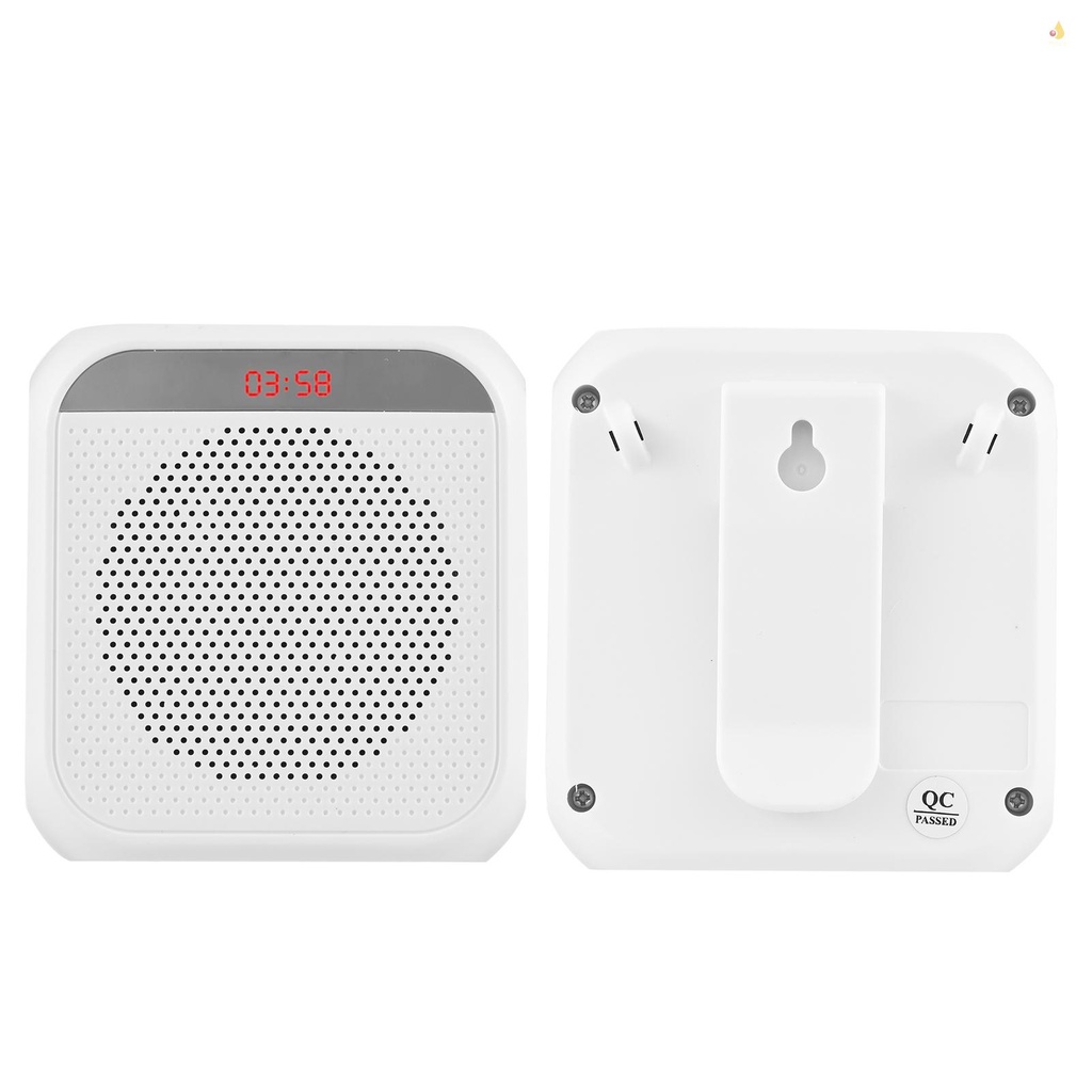 Bộ Khuếch Đại Âm Thanh Mini Di Động Với Màn Hình LED Có Dây Và Đai Thắt Lưng Hỗ Trợ Dạy Học