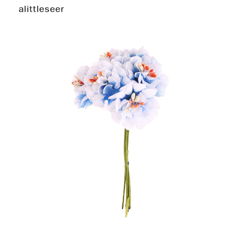 Hoa Cúc Nhân Tạo Hai Màu Tỉ Lệ 1: 12 Dùng Trang Trí Nhà Búp Bê