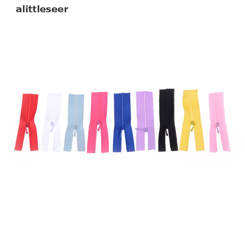 Set 5 Khóa Kéo Mini Dùng Để May Quần Áo Búp Bê DIY