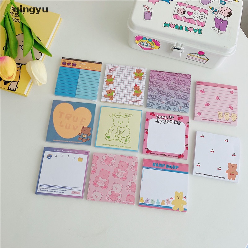 Bộ 50 Tờ Giấy Ghi Chú Họa Tiết Dễ Thương