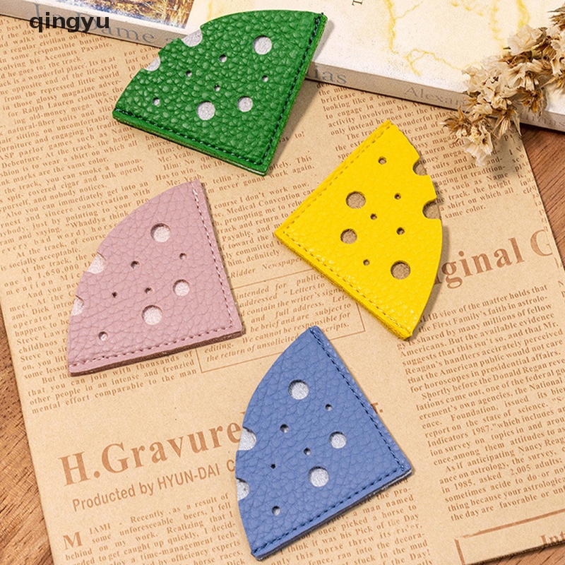 Qingyu Đánh Dấu Trang Sách Da Đánh Dấu Trang Sách Mini Phong Cách Vintage Dùng Làm Quà Tặng Giáo Viên