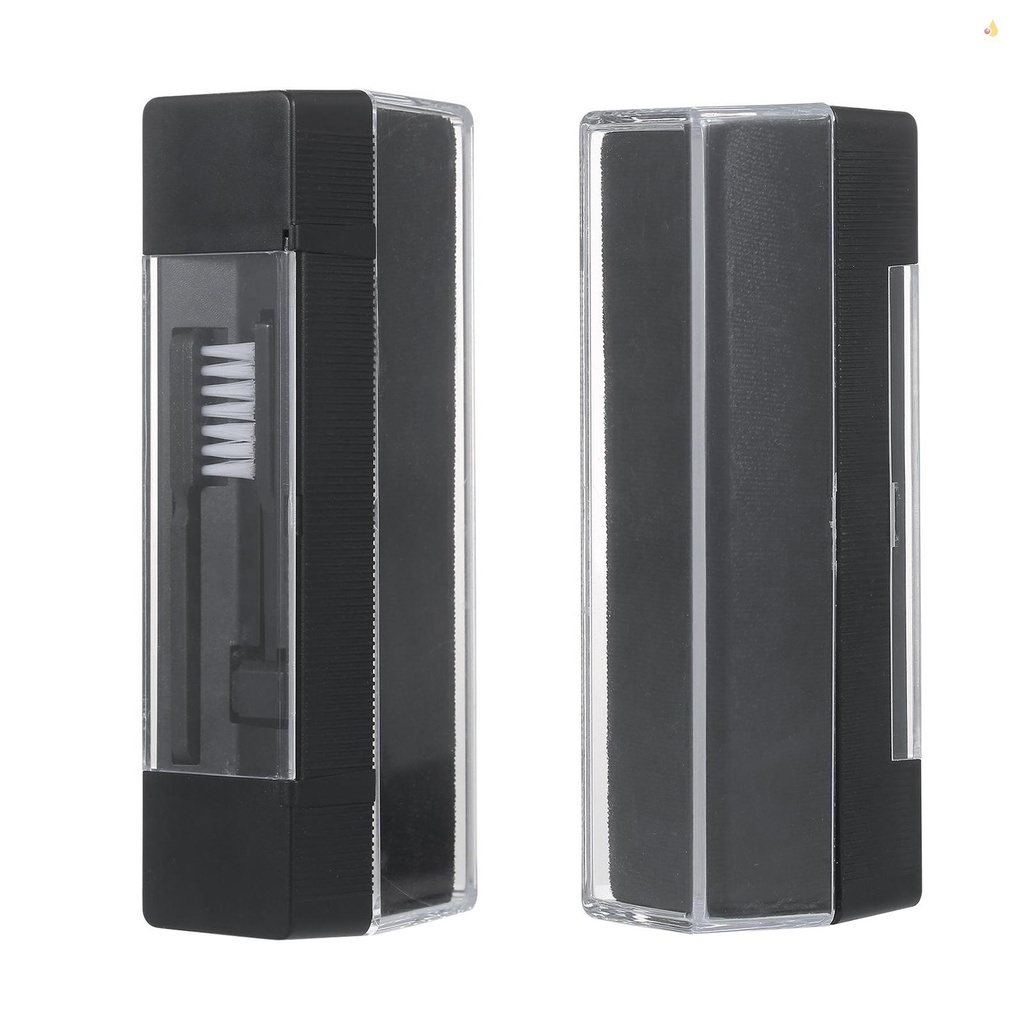 Bộ Dụng Cụ Vệ Sinh Máy Nghe Nhạc Vinyl 3 Trong 1 Với Bàn Chải Sợi Carbon Phối Nhung Thông Dụng Cho Đĩa Quay Đĩa DVD VCD