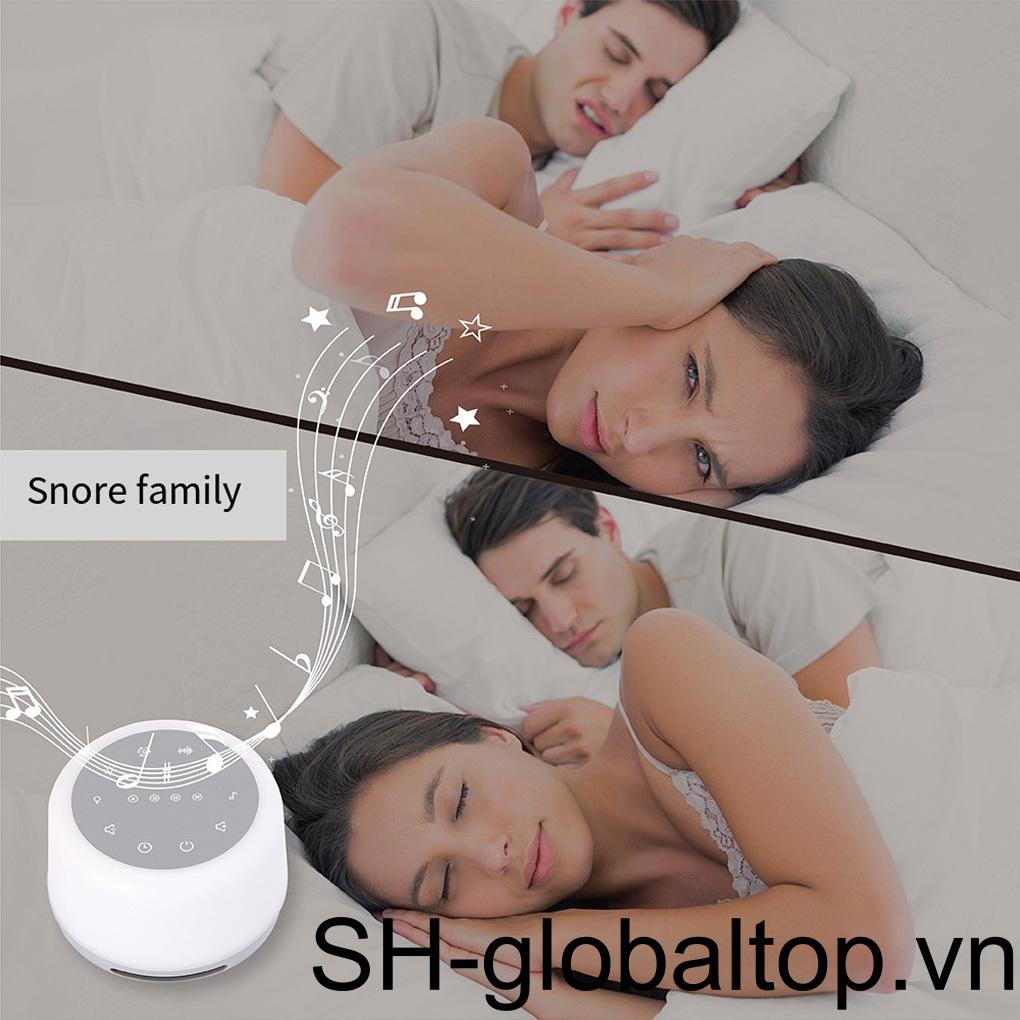Máy Tạo Tiếng Ồn Tích Hợp Đèn Ngủ LED Màu Trắng RGB Sạc USB Tiện Dụng Cho Người Lớn