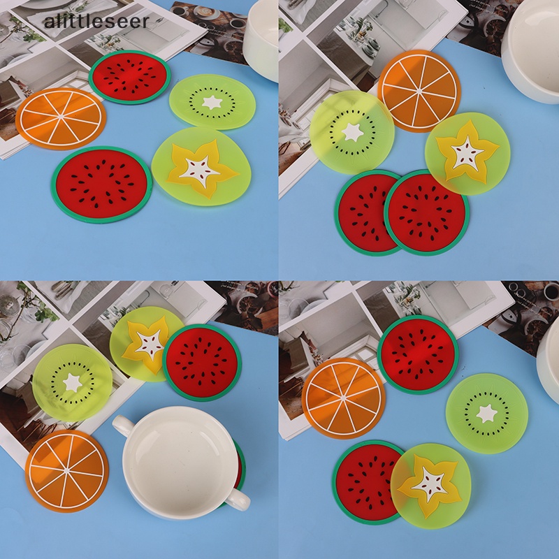 Đế Lót Ly Cách Nhiệt Bằng Silicone Hình Trái Cây Hiện Đại N n n n n n