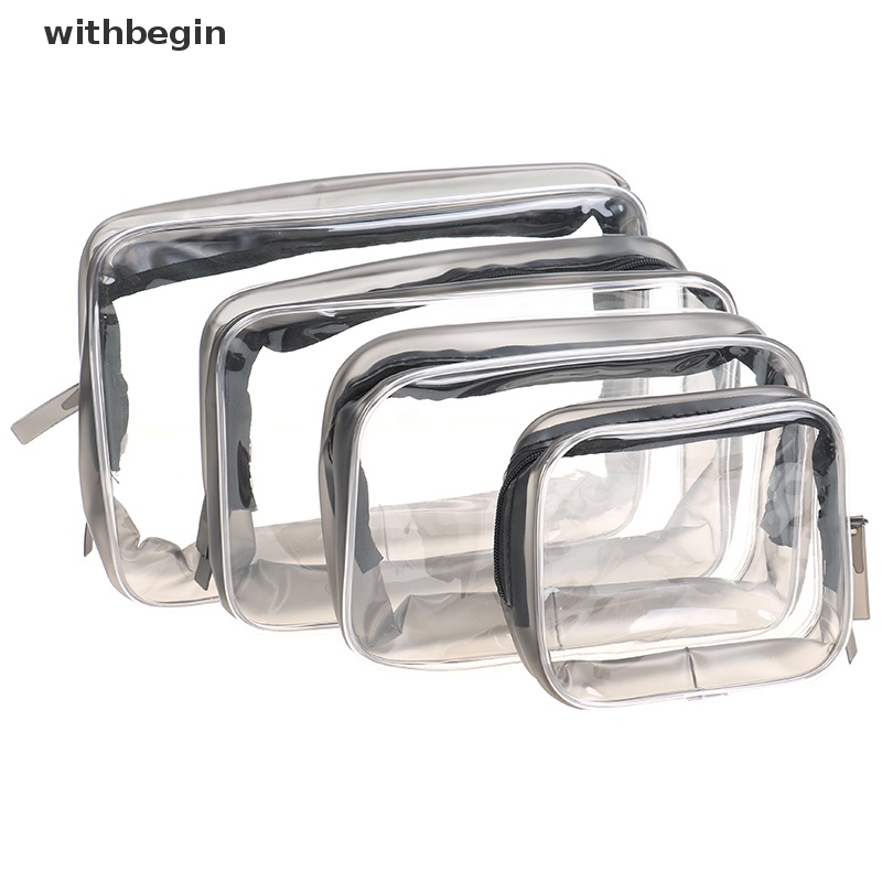 Túi Đựng Mỹ Phẩm Trong Suốt Chống Thấm Nước Phụ Kiện Trang Trí Xinh Xắn Dành Cho Xe Hơi