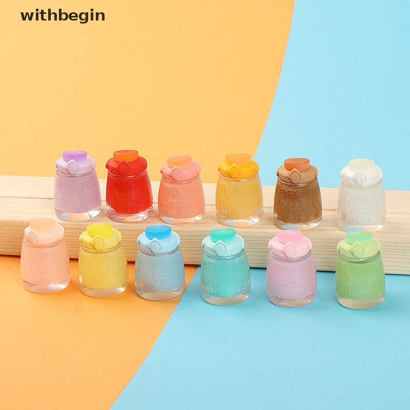 Bộ 2 Cốc Nước Mini Dạ Quang Dễ Thương Dùng Làm Đồ Trang Sức DIY