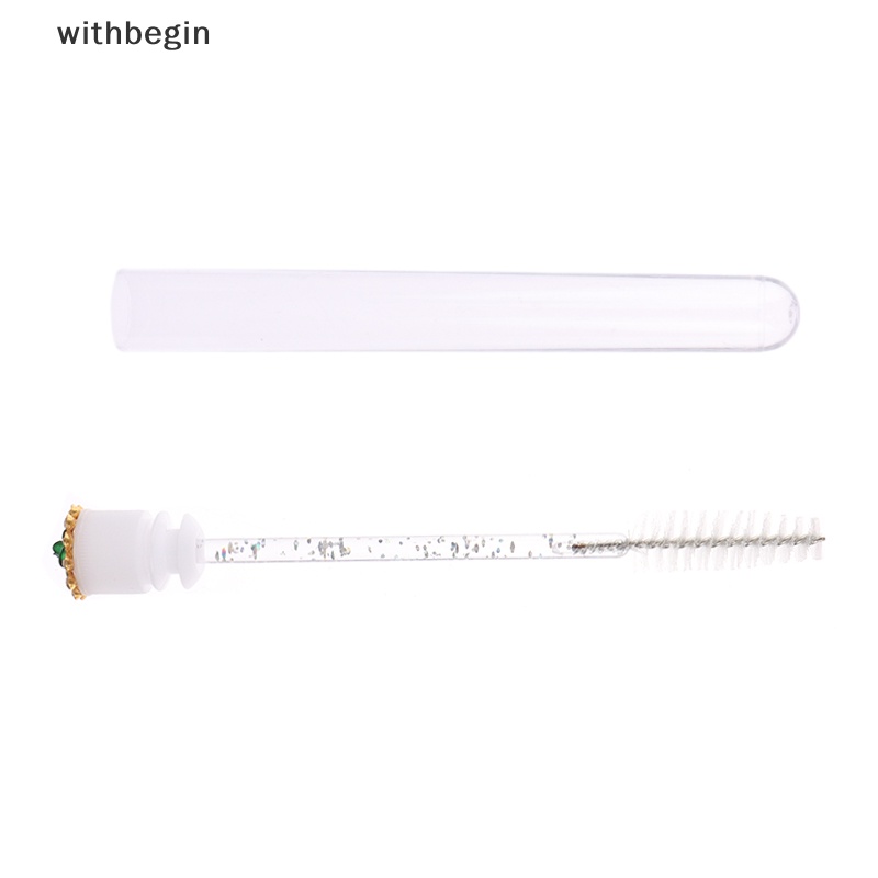 Cọ Chuốt Mascara Trang Điểm Ống Hình Kim Cương Pha Lê