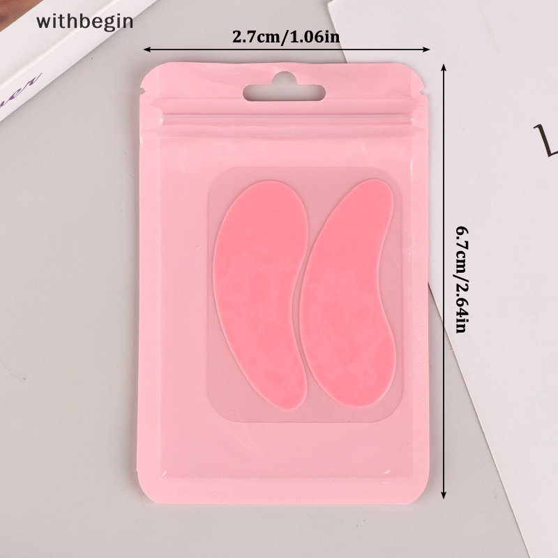 1 Cặp Đệm Silicone Hỗ Trợ Nối Mi Giả