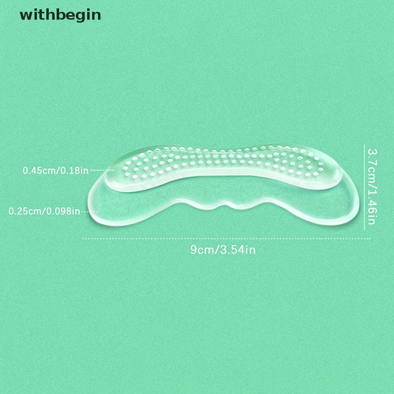 1 Cặp Đệm Silicone Gel Lót Giày Cao Gót Bảo Vệ Hiệu Quả
