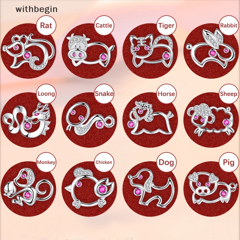 Vòng Tay Dây Đỏ May Mắn Mặt Hình 12 Cung Hoàng Đạo Chuột Hổ Thỏ Rồng Ngựa Khỉ Khỉ Khỉ Heo Chó May