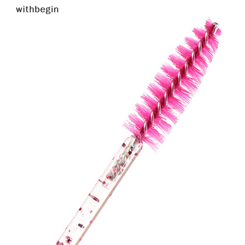 Mascara Chuốt Mi / Lông Mày Tay Cầm Hình Tai Thỏ Bằng Pha Lê