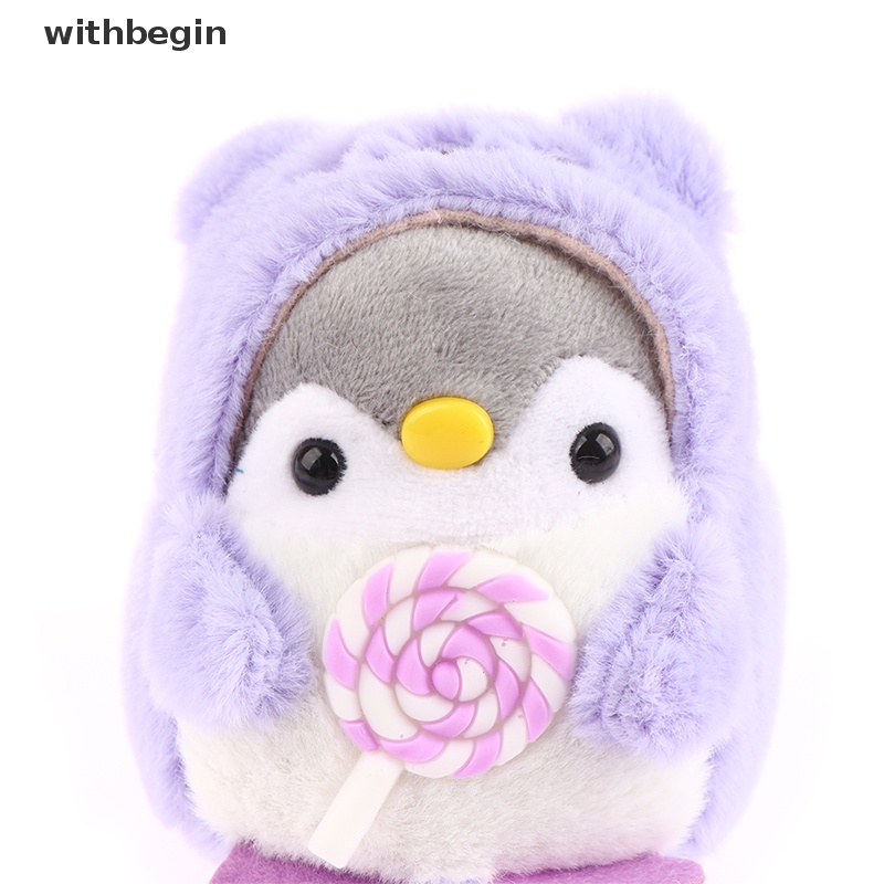 1 Thú Nhồi Bông Hình Chim Cánh Cụt Dễ Thương 10cm