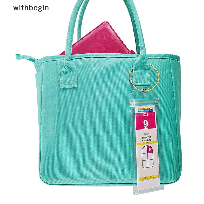 1 Thẻ Tag Hành Lý Bằng PVC Dày Dặn Tiện Dụng