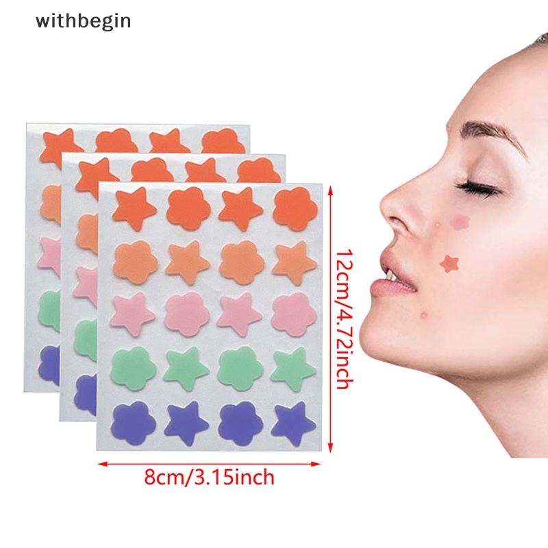 Bộ 20 / 24 Miếng Dán Loại Bỏ Mụn Nhiều Màu Sắc