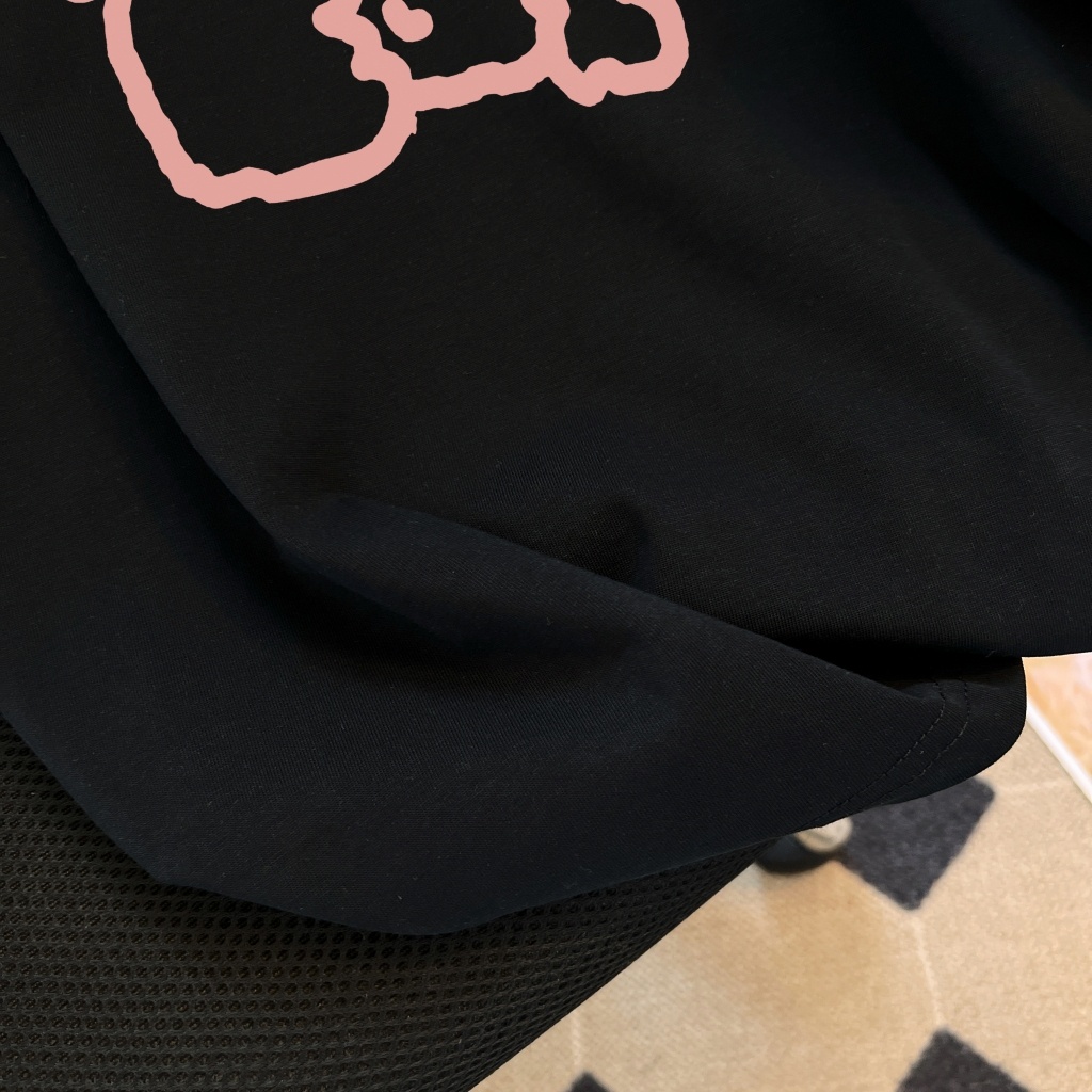 Áo Thun Dáng Rộng In Họa Tiết Hoạt Hình Thời Trang Mùa Hè