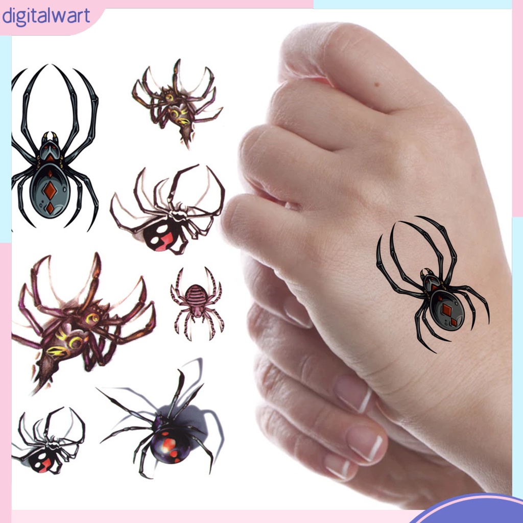 Hình Xăm Dán Tạm Thời Tạo Hiệu Ứng 3D Siêu Mỏng Chống Nước Thời Trang Cho Nam Và Nữ