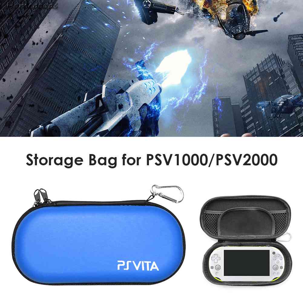 Túi EVA Cứng Chống Sốc Cho Máy Chơi Game Cầm Tay PS Vita 2023