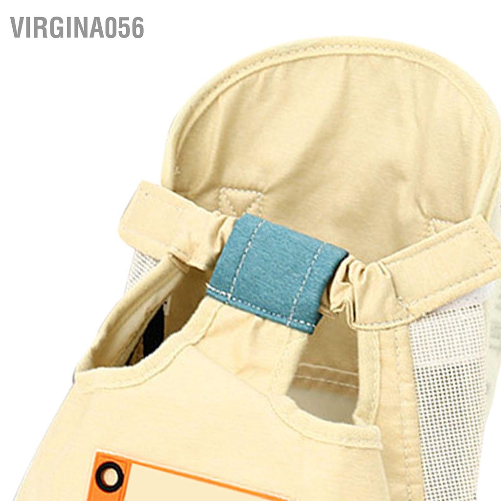 Virgina056 Cat Head Legs Out Carrier Portable Canvas Breathable Nhẹ Front Ba lô cho ngoài trời