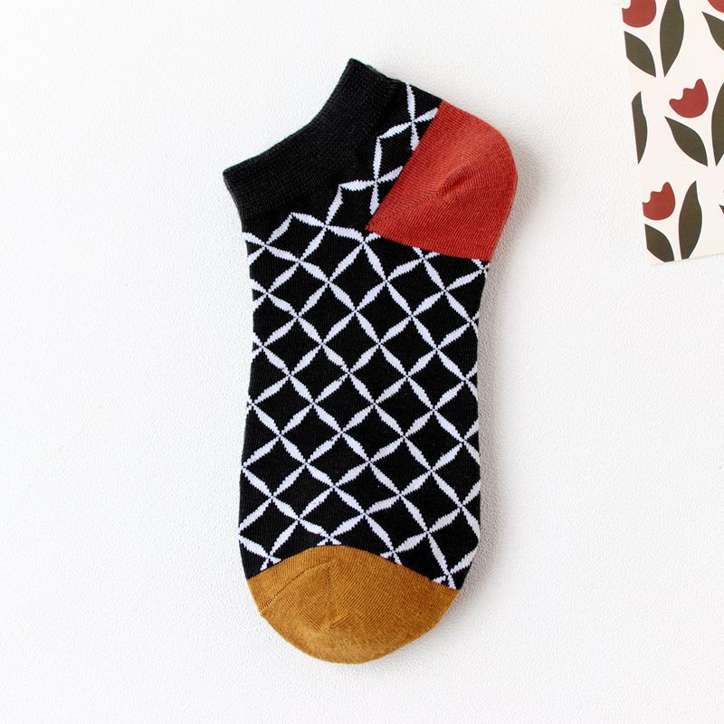 Vớ Cổ Thuyền Họa Tiết Hoa Hoạt Hình Phong Cách Nhật Bản Thời Trang Xuân Hè Cho Nữ