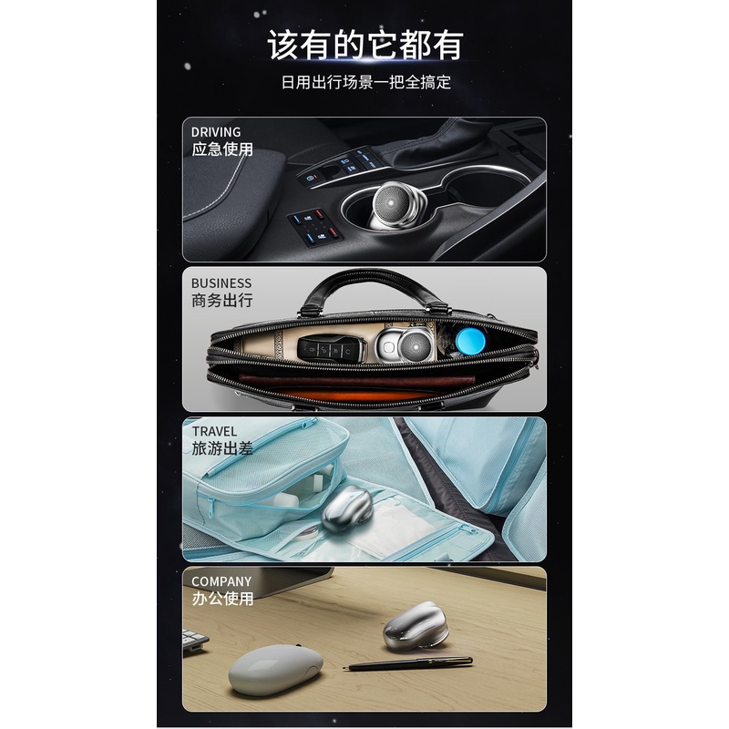 Dao Cạo Râu Điện Tử Mini Có Thể Giặt Lại 3% Chất Lượng Cao